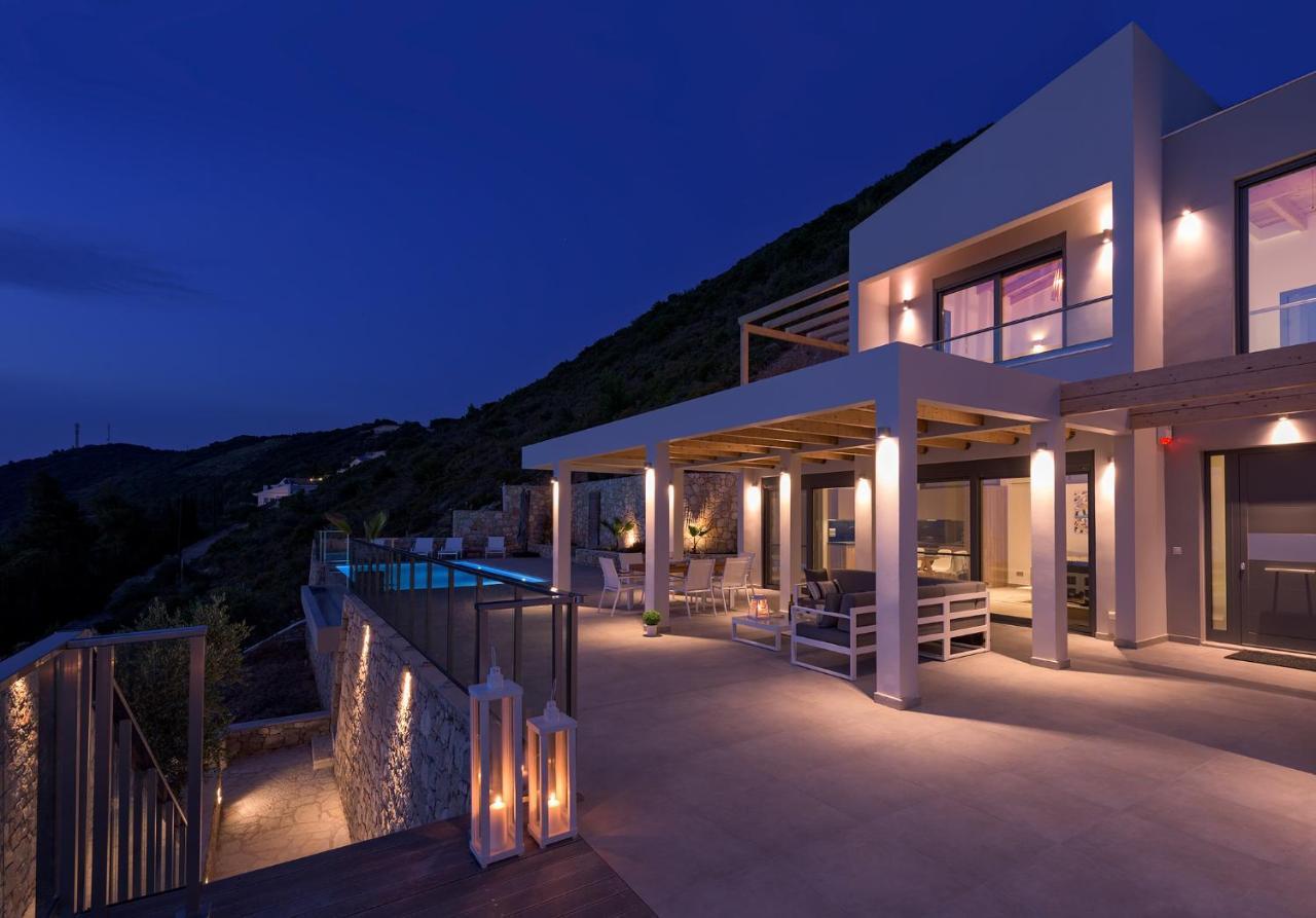 Kathisma Bay Villas - Luxury Villas- Villa Oceanos Kalamítsi Exteriér fotografie