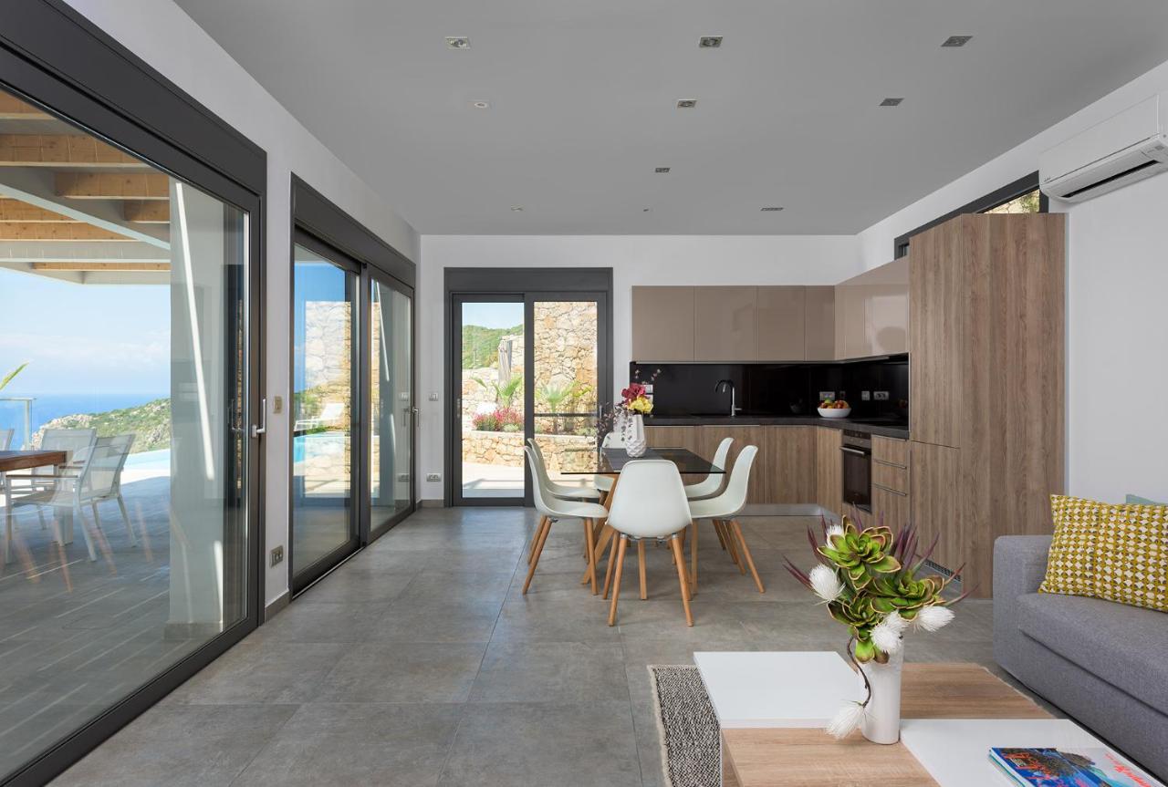 Kathisma Bay Villas - Luxury Villas- Villa Oceanos Kalamítsi Exteriér fotografie