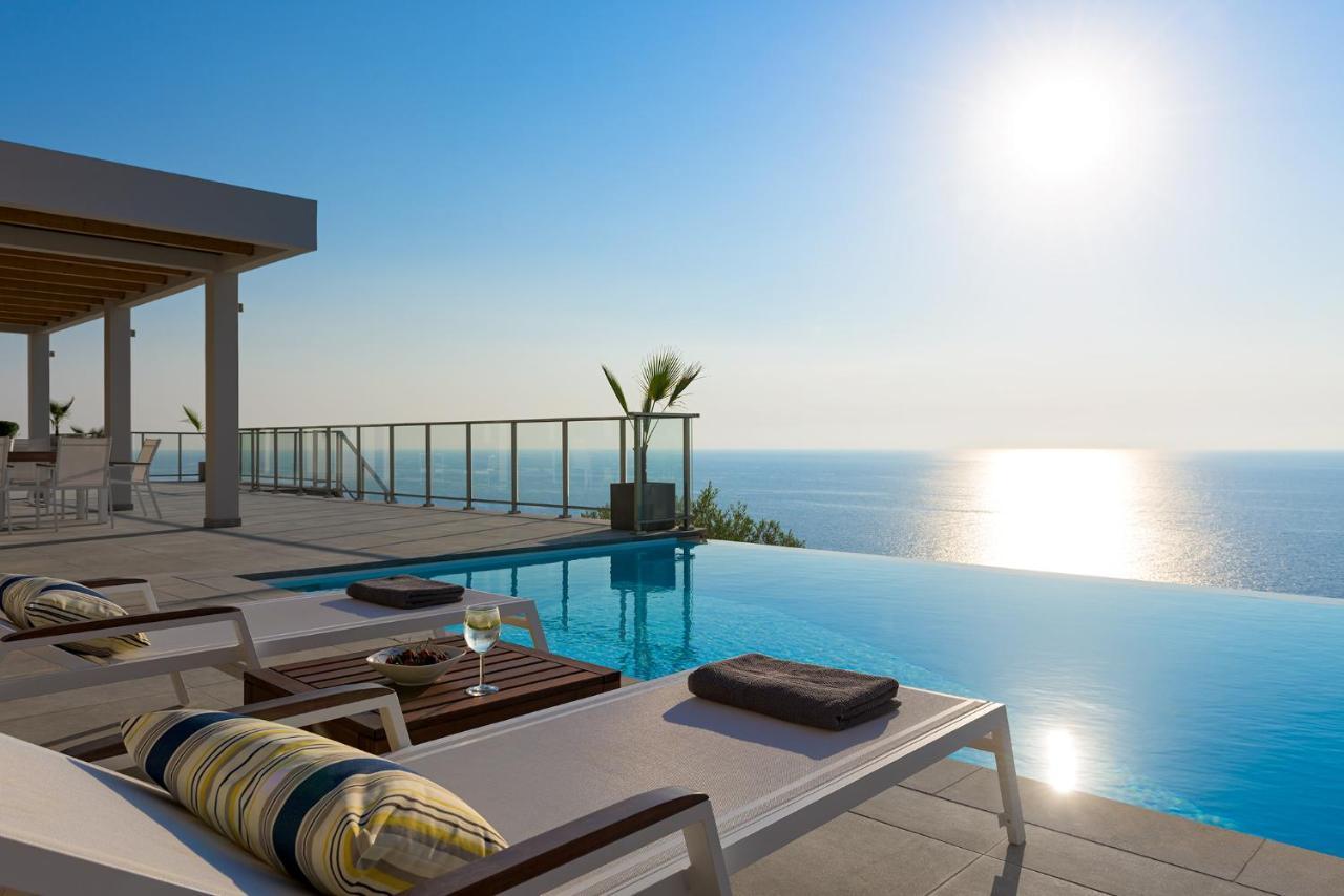 Kathisma Bay Villas - Luxury Villas- Villa Oceanos Kalamítsi Exteriér fotografie