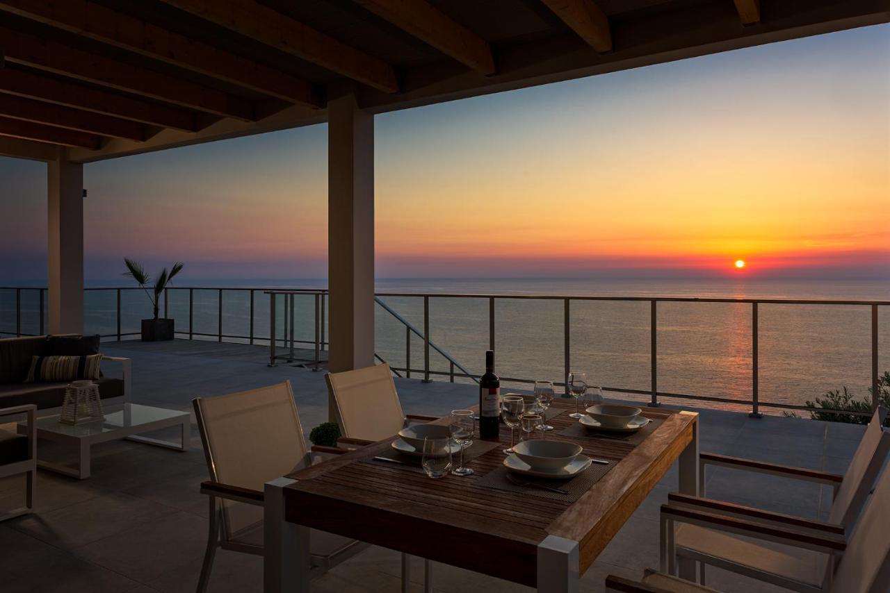 Kathisma Bay Villas - Luxury Villas- Villa Oceanos Kalamítsi Exteriér fotografie