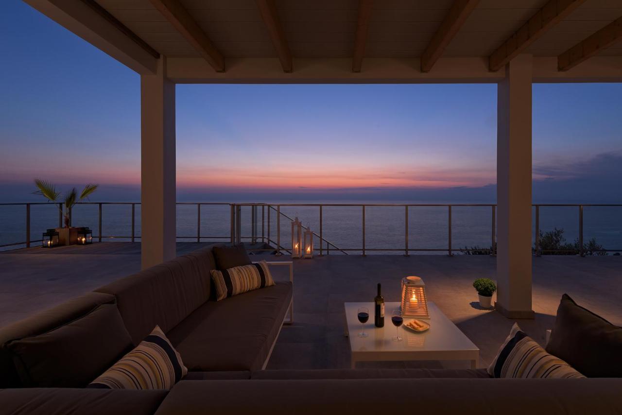 Kathisma Bay Villas - Luxury Villas- Villa Oceanos Kalamítsi Exteriér fotografie
