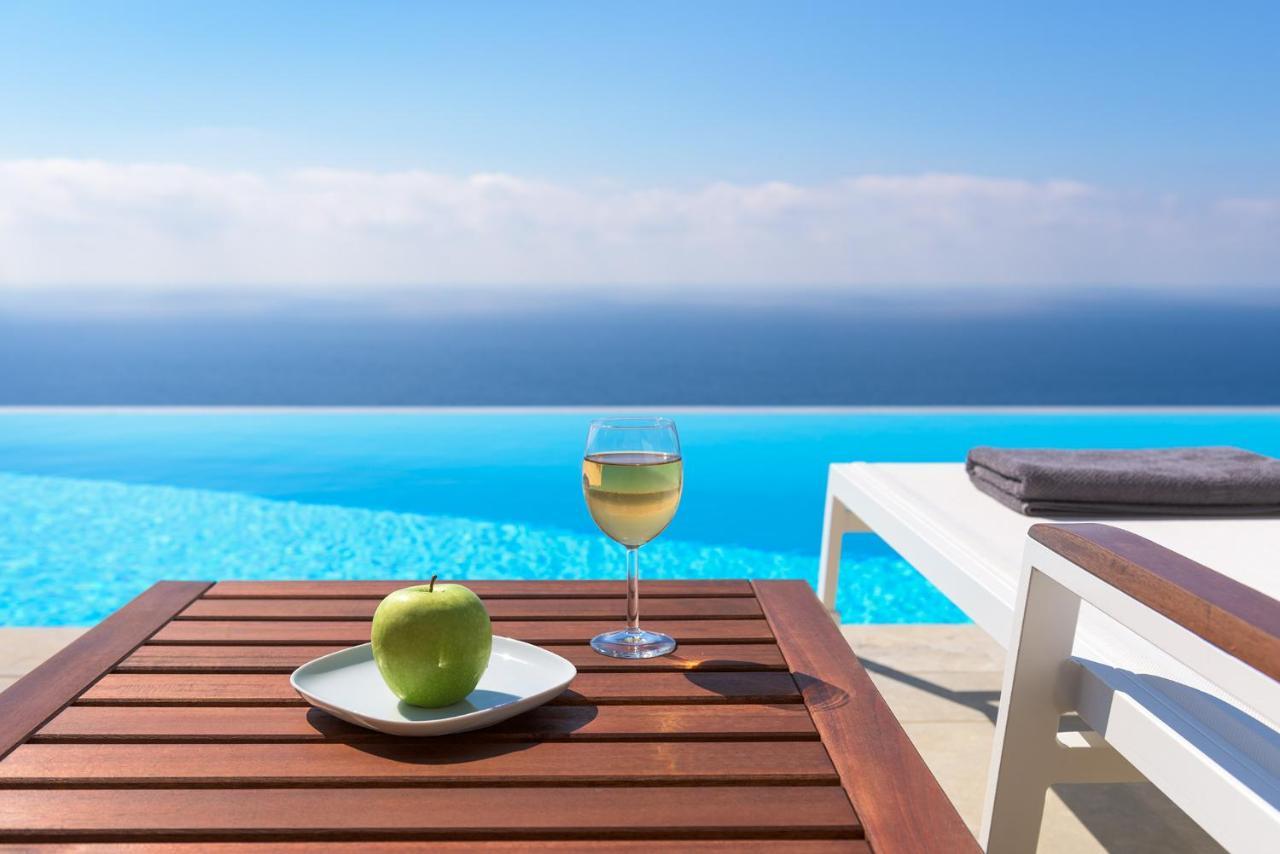 Kathisma Bay Villas - Luxury Villas- Villa Oceanos Kalamítsi Exteriér fotografie