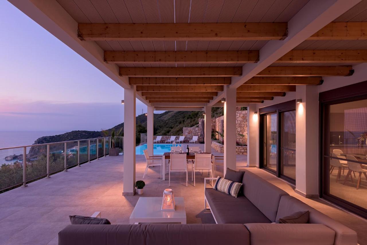 Kathisma Bay Villas - Luxury Villas- Villa Oceanos Kalamítsi Exteriér fotografie