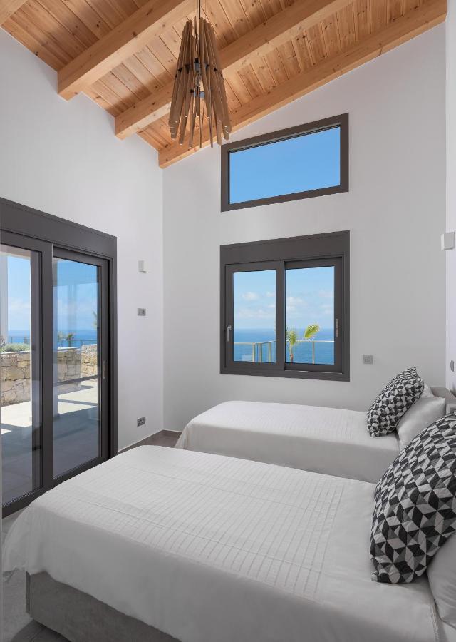 Kathisma Bay Villas - Luxury Villas- Villa Oceanos Kalamítsi Exteriér fotografie