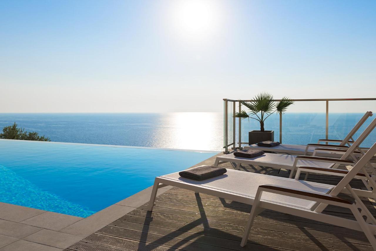 Kathisma Bay Villas - Luxury Villas- Villa Oceanos Kalamítsi Exteriér fotografie