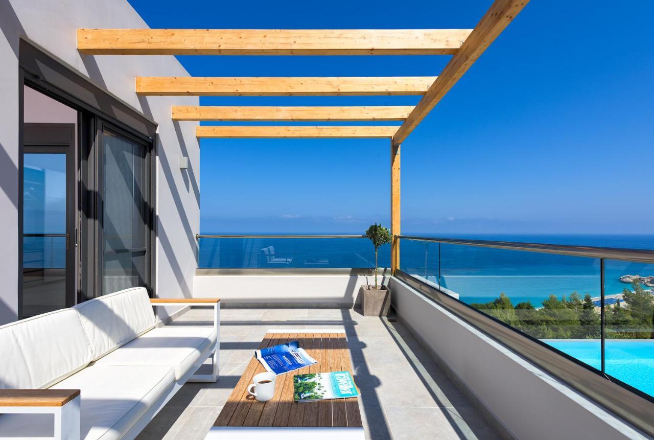 Kathisma Bay Villas - Luxury Villas- Villa Oceanos Kalamítsi Exteriér fotografie