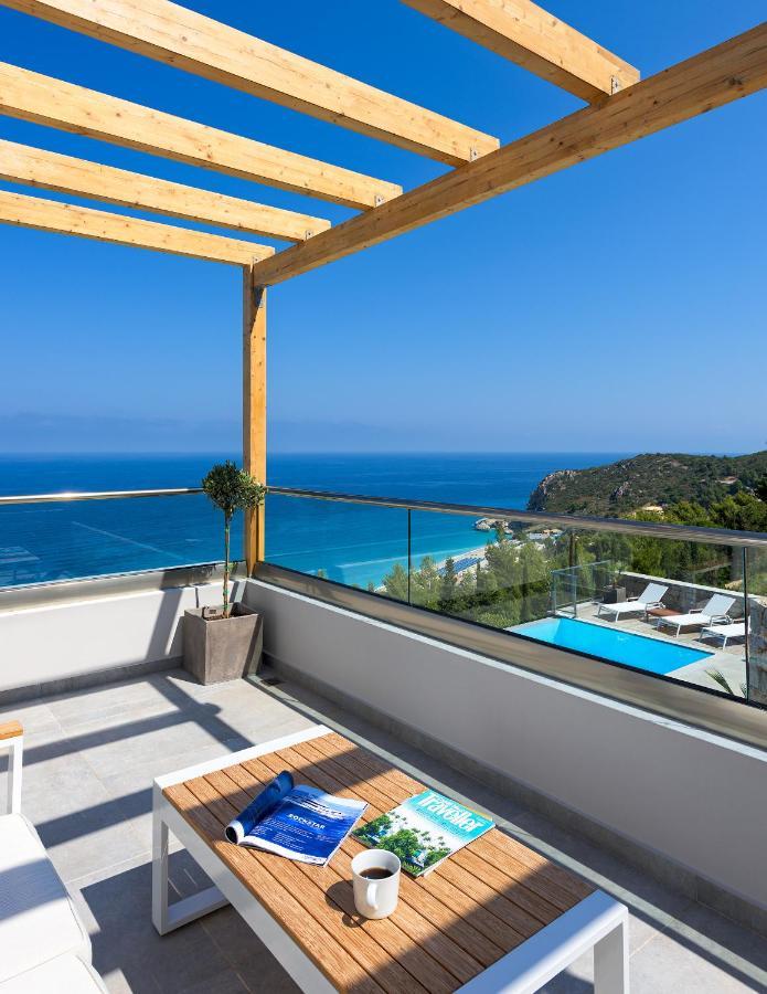Kathisma Bay Villas - Luxury Villas- Villa Oceanos Kalamítsi Exteriér fotografie
